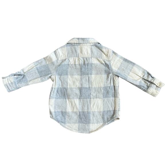 Baby Gap Toddler 100% Organic Cotton Flannel Shirt | 12-18M - Picture 2 of 4